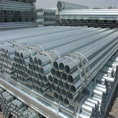ASTM EN10142 60mm Galvanised Tube DC51D Z80 3mm Thickness Gi Steel Pipes