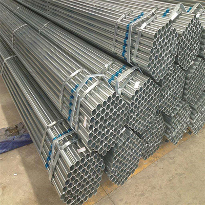 Boiler SUS DX53D+Z160 Beveled 90mm Galvanised Pipe Bare 5mm Steel Tubing