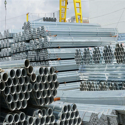 69mm DC52D Z120 Galvanized Steel Pipes JIS 4mm Thickness  Seamless Steel Tube
