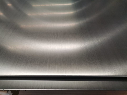 ASTM 8mm Stainless Steel Sheets Plates HL Brushed Surface SS 304 Sheet
