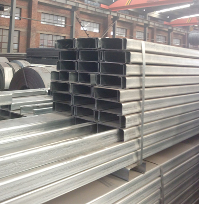 ASTM Cold Rolled JIS Stainless Steel Structural Sections 80x45x6 Steel U Beam