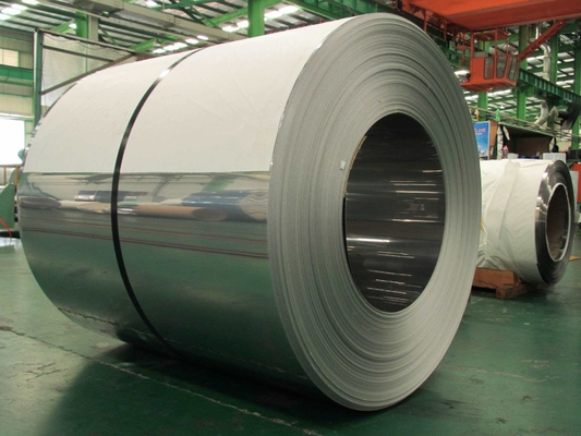 TUV 6mm Thick Polished Steel Mirror Roll 1500 Width BA Stainless Steel Coil