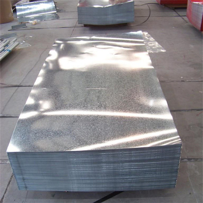 EN 22mm DX52D Z80 Zinc Plated Steel Sheet Mill Edge Galvanized Steel ASTM Sheet