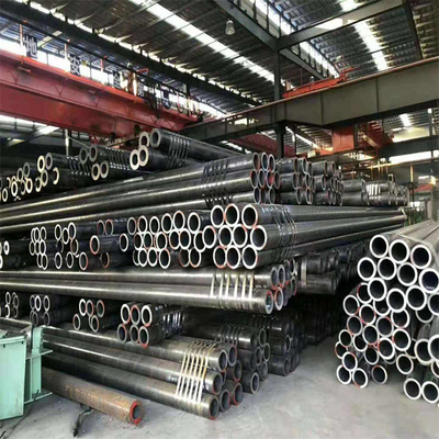 Dark Sliver DIN2391 CK45 108mm Seamless Steel Pipes 12mm Thick E235 Steel Tube