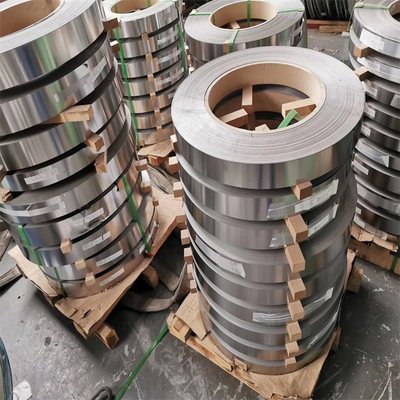 SS Coil 304 Stainless Steel Strip 2B BA Surface Customized Width 0.2 - 8mm Thickness
