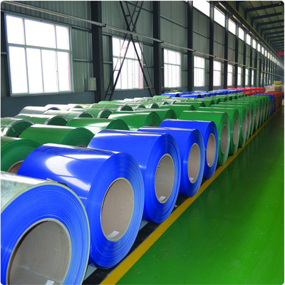 Color Coated Prepainted Galvanized Steel Coil PPGI Hot Dipped 5mm 1500mm Width
