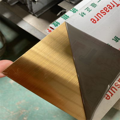 AISI Ss316L Hairline Finish Stainless Steel Sheet Decorative Metal Ss 1219*2438mm