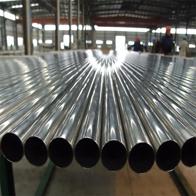ASTM 201 2B Stainless Steel Round Seamless Pipes 26.7mm OD Cold Rolled 3000mm