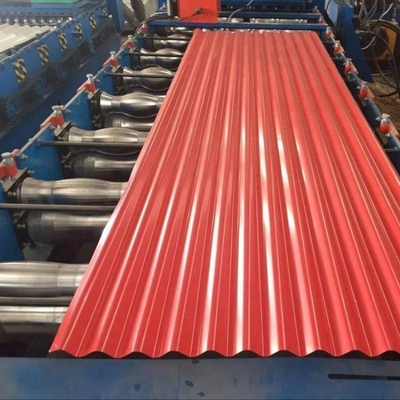 Colored Galvanized Steel PPGI Sheets 1219*2438 Mm 1.5mm Thickness Customized Color