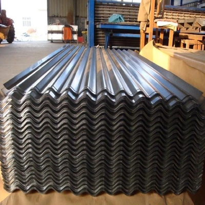 DC51D Galvanized Steel Corrugated Sheets Wall Panel 1250 * 2500mm 1mm Thickness