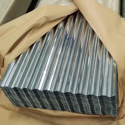 0.8mm Hot Dipped Galvanized Corrugated Roofing Sheets Customized Sizes DX51D