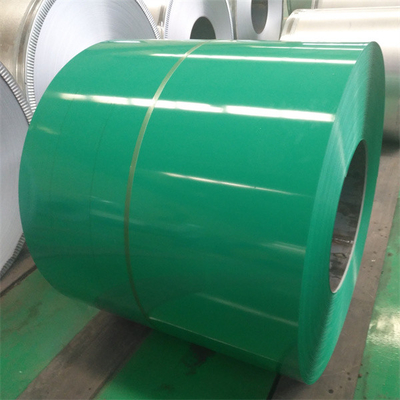 AISI DC51D Prepainted Galvanized Steel Coil PPGI Hot Dipped Color Coated 3mm  80mm Width