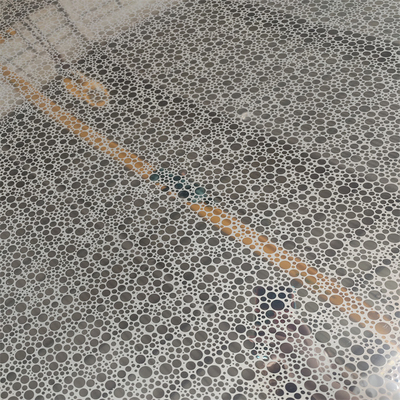 Stainless Steel Perforated Plates 304 CAD Drawing Customization 0.6mm Thickness 1219*2438 Mm Size ASTM Standard