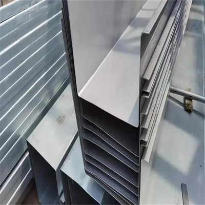 304 Stainless Steel Roofing Gutter 2.5mm Thickness ASTM Standard Cold-Rolled Box Gutter Customized Types