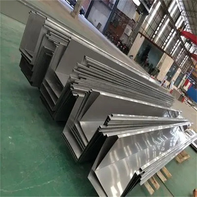 304 Stainless Steel Box Gutter 2B Surface 0.8mm Thickness 900mm Width 6 Meter Length Water Gutter