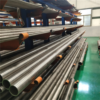 Hairline Stainless Steel Tubes Pipes And Fittings 316 ASTM 6-32mm OD Customized 6 Meter