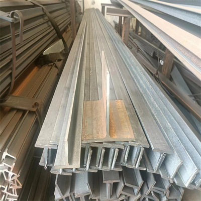T-beam T-bar Carbon Steel Q235 Grade Low Carbon Steel 175 * 175 * 7.5mm Black Color