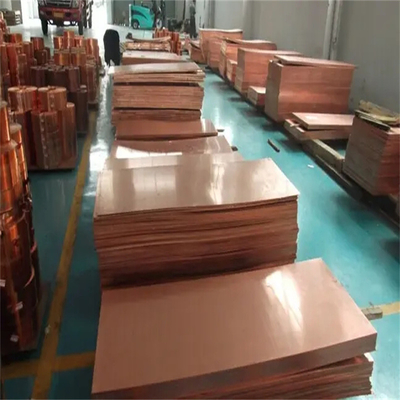 Tp1 Copper Plate Sheet 0.7mm 0.8mm Thickness Red Gb/T 5231-2001 99.5%