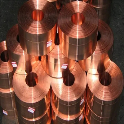 T1 Grade Copper Coil Sheet 1mm 0.9mm Thickness Astm Customized Width