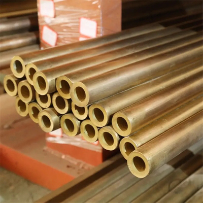 H62 Astm B111 / B111m Copper Water Pipe 2.5mm Thickness 26mm Od Customized Size
