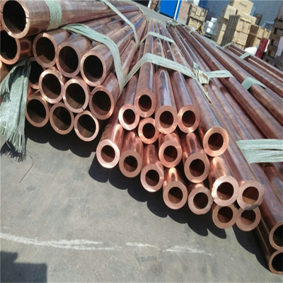42mm 5mm Thickness Copper Tube Pipe Tu1 Tu2 Grade Customized Length