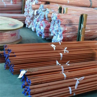 TP1 TP2 Seamless Copper Pipe 33mm OD 4.5mm Wall Thickness