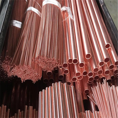 42mm 5mm Thickness Copper Tube Pipe Tu1 Tu2 Grade Customized Length