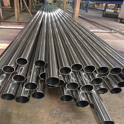 Seamless SS Round Square Pipe Tube 2B BA Finish Inner Diameter Customizable Standard End Type