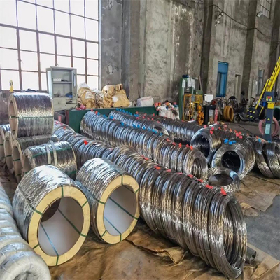 310S 321 Stainless Steel Wire Coil In Reels Customized Diameter ISO Standard