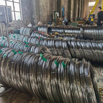 Austenitic Stainless Steel Wires High Tensile Strength High Breaking Strength SS Wires 0.1-14mm Diameter Customized Packing