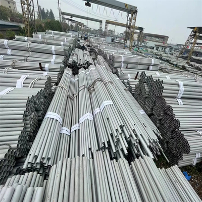 Length 6m Stainless Steel Pipes SS Tube Annealed Heat Treatment