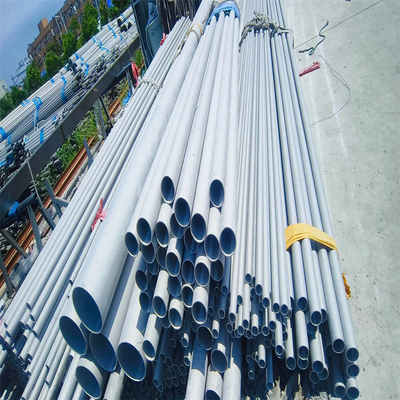 Length 6m Stainless Steel Pipes SS Tube Annealed Heat Treatment