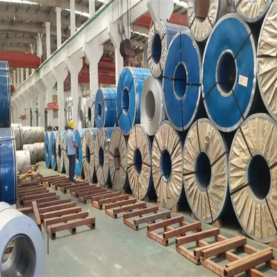 0.1-12mm Thickness Stainless Steel Coils in Sliver White Finish for Heavy Machinery