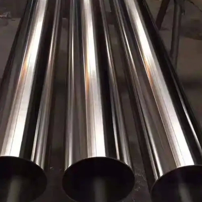 ISO 304 Polished 2B Stainless Steel Pipes 6.5mm Thickness  50 DN  Oil Tube Customized Length AISI Standard