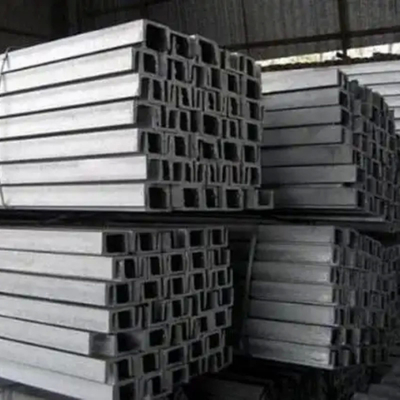 12# 304 2B Stainless Steel Channel Section 5.5x53x120 Customized
