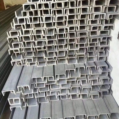 12# 304 2B Stainless Steel Channel Section 5.5x53x120 Customized