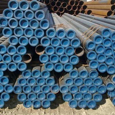 ASTM EN JIS Hot Rolling Widely Use Seamless Carbon Steel Pipes With Cap Customized Size Automobile Making