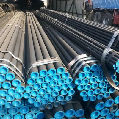 EN JIS GB Non Alloy Cold Rolling Seamless Carbon Steel Pipes With Cap Customized Size Factory Building
