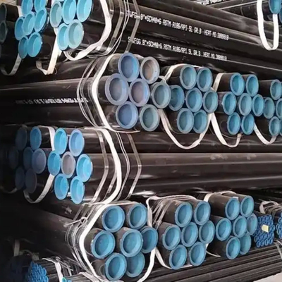 ASTM EN JIS Hot Rolling Widely Use Seamless Carbon Steel Pipes With Cap Customized Size Automobile Making