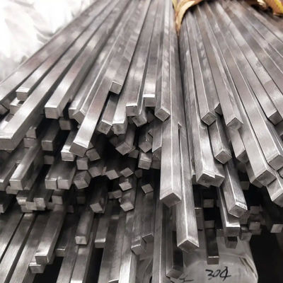 304 Square Bar Flat AISI Polished 2B Surface Stainless Steel Structural Sections For Jamb Building