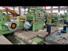 How to cut stainless steel coils into sheets in production line