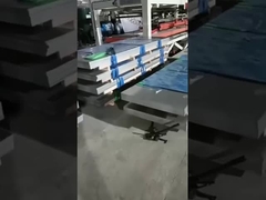 The processing status of stainless steel plates